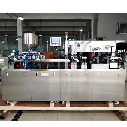 Full Automatic Oil Liquid Blister Packaging Honey Chocolate Sauce Cream Syrup Food Jelly Blister Packing Machine