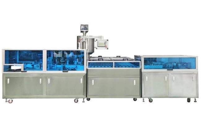 7 Filling Heads Continuously Automatic Suppository Production Line