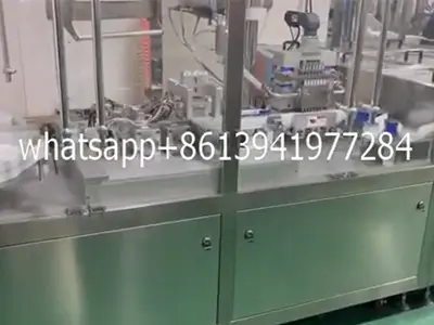 7 Filling Heads Continuously Automatic Suppository Production Line