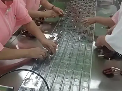 chocolate blister packing machine