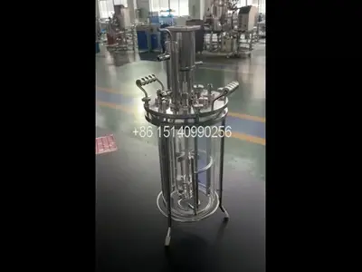 5L lab glass bioreactor